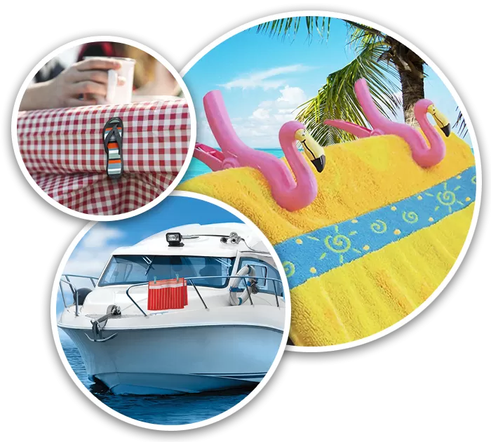 Solclip - Beach towel clips